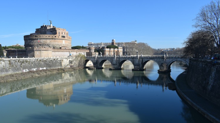 Rom_Engelsburg_Italien