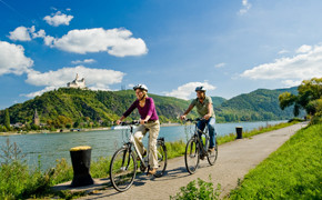 Neue Radkarte für den Romantischen Rhein