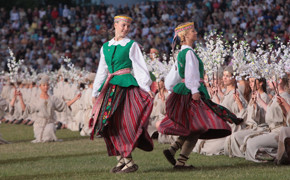 Litauen Sängerfest Vilnius