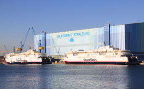 P+S Werften, neue Scandlines Fähren