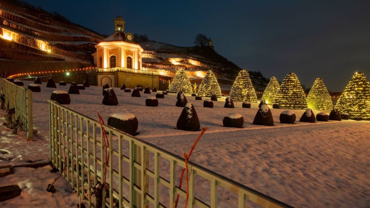 Schloss_Wackerbarth_Winter_Licht
