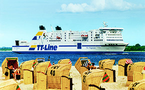 TT-Line Nils Holgersson Ankunft Travemünde