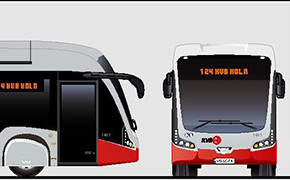 Elektrischer VDL-Gelenkbus