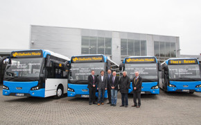 Drei VDL Citea LLE für Stadtwerke Münster VDL Citea Stadtwerke Münster