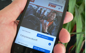VHH Webseite mobil