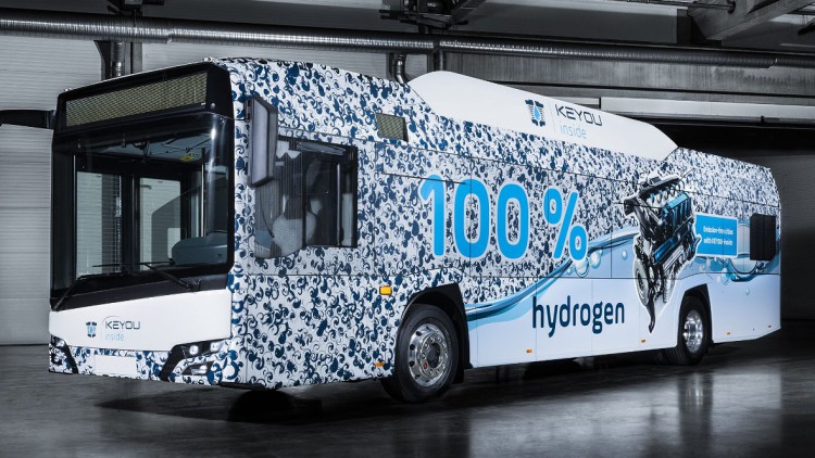 Wasserstoffbus KEYOU-VOITH auf IAA