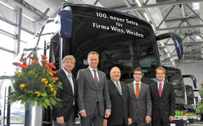 100. Setra Bus für Busunternehmen Wies Wies Faszinatour, Setra