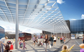 Neuer Zentraler Omnibusbahnhof in Hannover