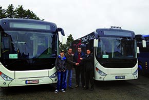 Die ersten ZT-Busse fahren in Thüringen ZTÜbergabe