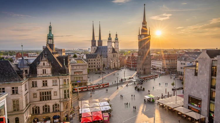 Marktplatz Halle © Thomas Ziegler, Stadt Halle (Saale)