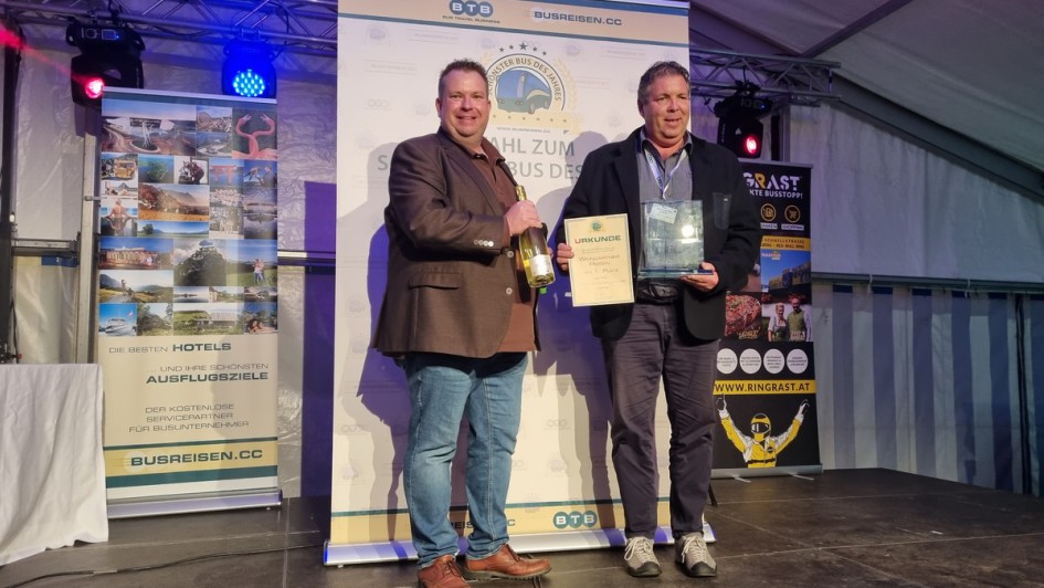 BTB Österreich, Auszeichnung, Schönster Bus, Weingartner Reisen, Deutschland