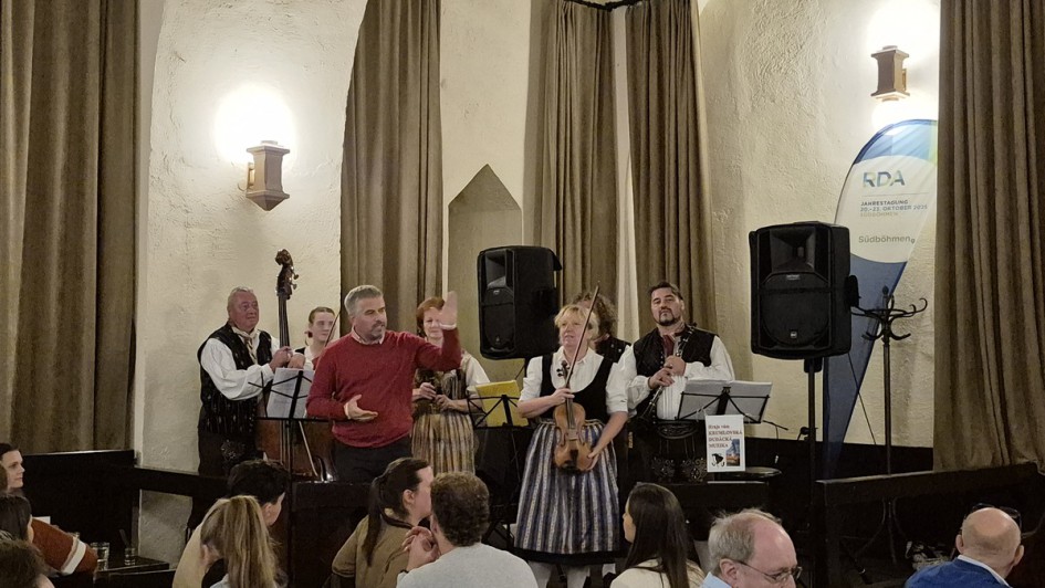 Abendveranstaltung im Brauhaus Pivovarská