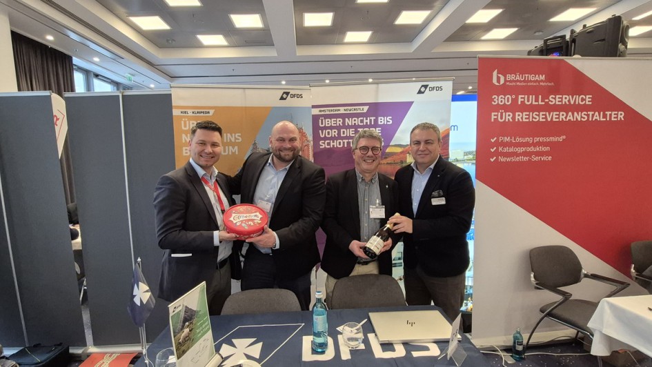 Ehrung DFDS auf Reisemesse