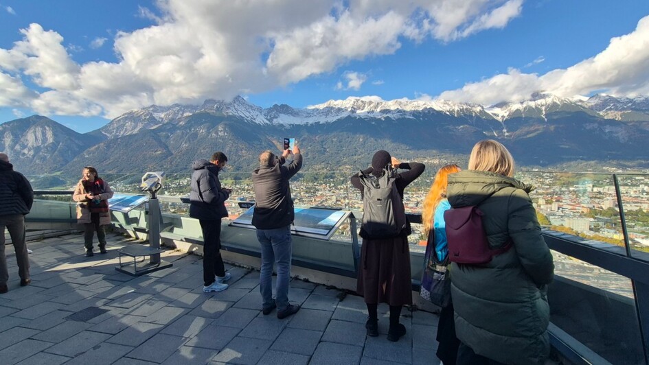 Blick über Innsbruck