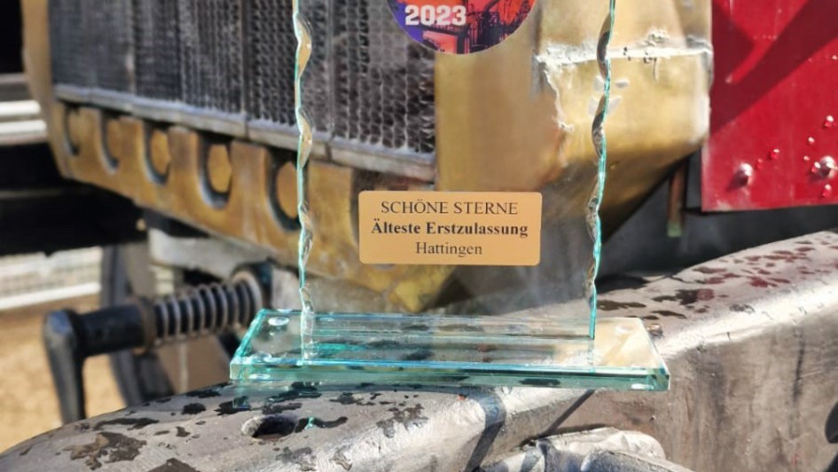 Schöne Sterne Festival Hattingen, N 56 , Preis „Älteste Erstzulassung“, Auszeichnung