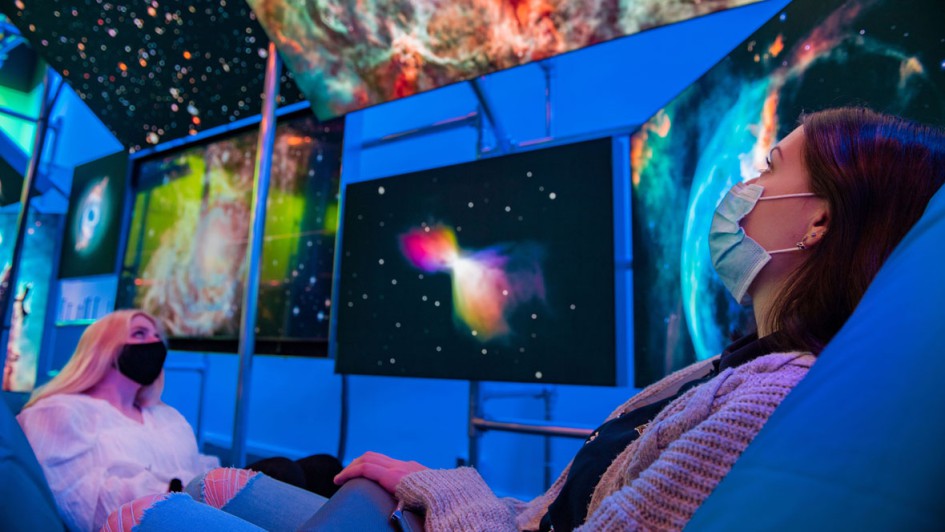 Up to Space, Universum Bremen, Erlebniswelt, Ausstellung