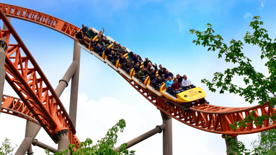 Achterbahn, Expedition GeForce, Holiday Park, Erlebniswelt