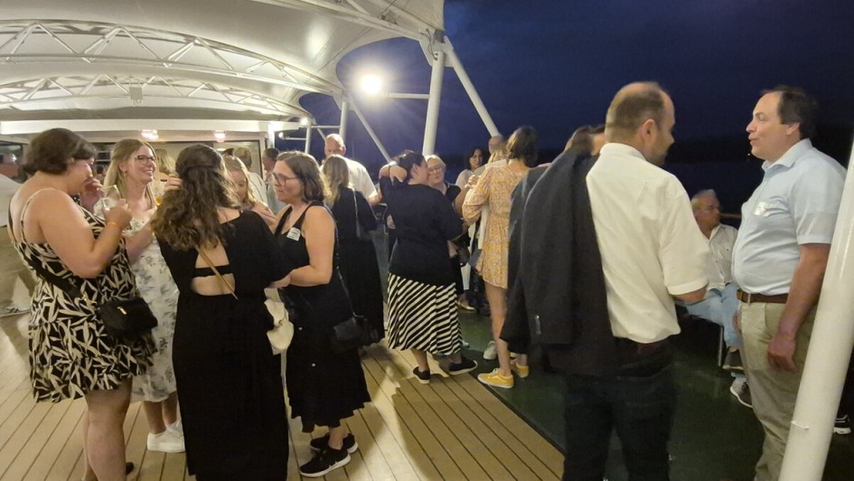 Party auf dem Deck