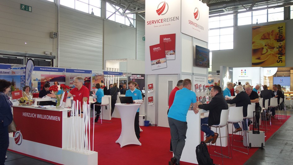 Stand von Service Reisen