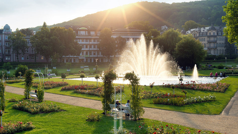  Rosengarten des Bayerischen Staatsbades Bad Kissingen