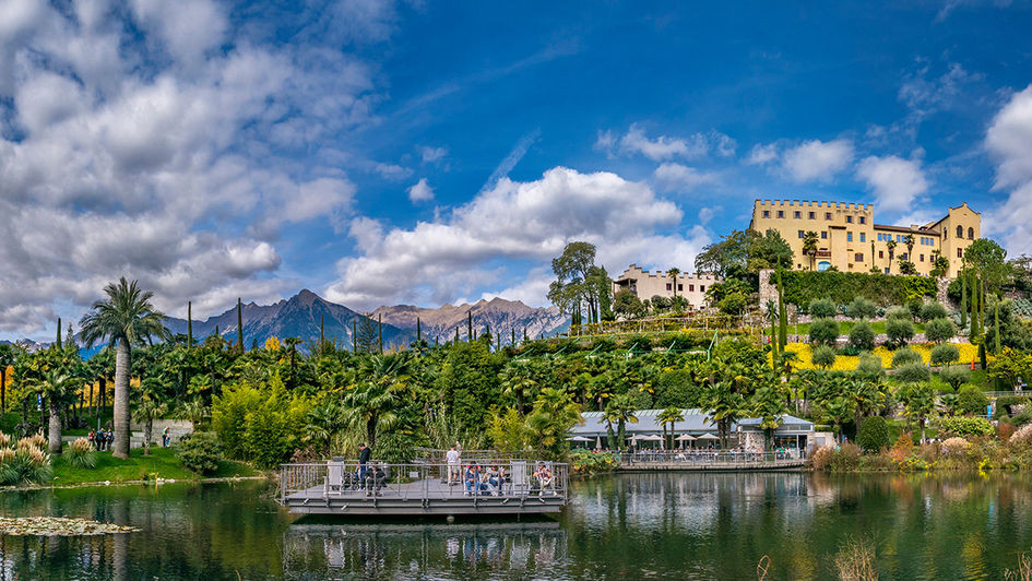 Die Gärten von Schloss Trauttmansdorff