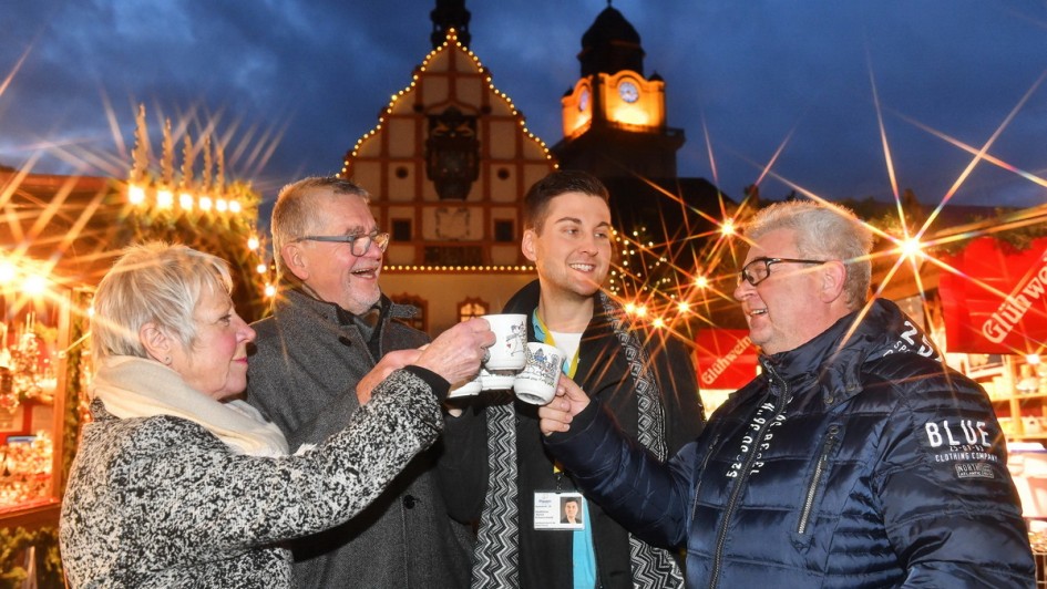 Plauener Weihnachtsmarkt © A. Wetzel