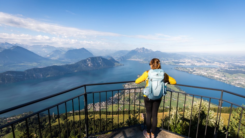 Das Rigi Känzeli in der Abendsonne ©Fabienne Bregenzer