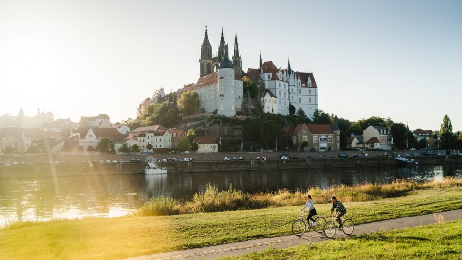 Fahrrad fahren in Meißen
